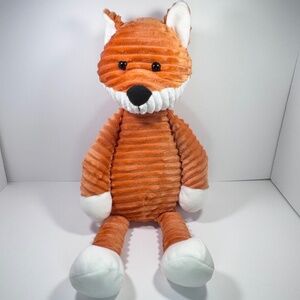 Fox Plush Orange and White WALGREENS Exclusive Ribbed Plush 17”
